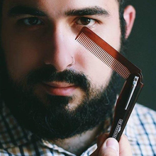 Load image into Gallery viewer, Moustache and Beard Comb