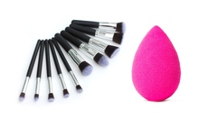 Load image into Gallery viewer, Infinitive Beauty 10pc Brush Set