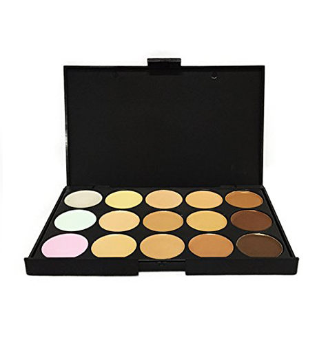 15 Shades Colour Contouring Concealer Makeup Palette Kit