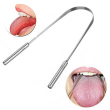 Load image into Gallery viewer, GLAMZA Stainless Steel Tongue Scraper
