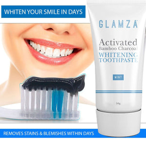 Glamza Activated Charcoal Toothpaste 50g