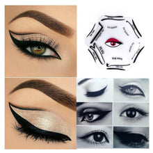 Load image into Gallery viewer, Glamza Cat Eyeliner 6 in 1 Stencil
