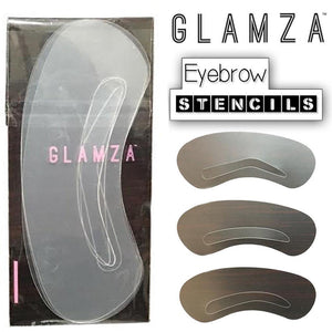 Glamza Eyebrow Stencils (3 Pack)
