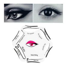 Load image into Gallery viewer, Glamza Cat Eyeliner 6 in 1 Stencil