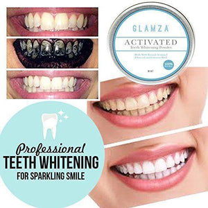 Glamza Teeth Whitening Charcoal 50g