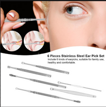 Load image into Gallery viewer, Glamza - 6pc Ear Wax Removal Kit
