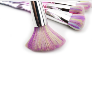 7PCS Twist Pink Diamond Makeup Brush Set