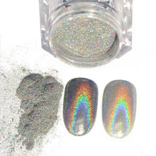 Load image into Gallery viewer, Magic Mirror Holographic Nail Powder