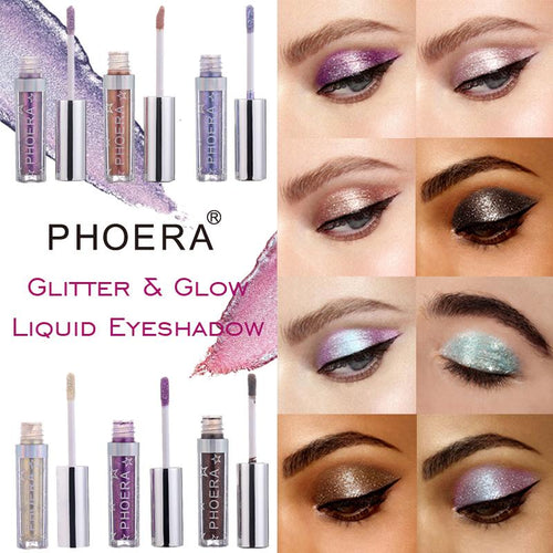 Phoera Liquid Eyeliner Glitter Glow